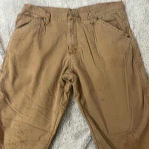 Wrangler fleeced lined pants,Worn to work in,size 34X30